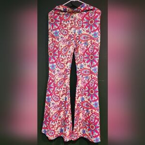 Large Floral Paisley Women's Pants